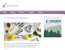 Tablet Screenshot of cookbakeeat.com